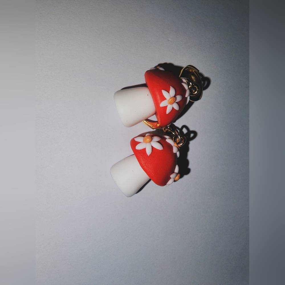 Mushroom Earrings